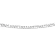 Silver 60cm Curb Chain