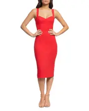 Dress the Population Nicole Sweetheart Neck Fitted Dress