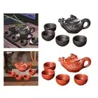 Kung Fu Tea Set,Teapot And Cups,Practical Supplies for ,Collections,Handmade Tea