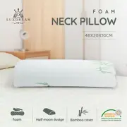 Half Moon Elevation Pillow Foam Bed Pillow Cushion Neck Support Leg Elevator