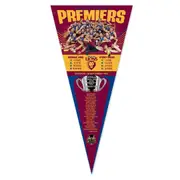 Brisbane Lions AFL Premiers 2024 Premiership Team Photo Wall Pennant