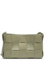 Bottega Veneta Intrecciato Small Leather Shoulder bag - Taupe One Size