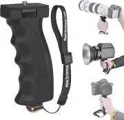 Universal Ergonomic DSLR Mirrorless Camera Camcorder Monocular Hand Grip Stabili
