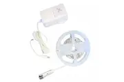 LEDware Led Flex Ribbon Strip Kit 12V 5M RGB LED/m Inc. Power Adapter Remote