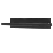 Paper Towel Holder Elegant Simple Heavy Duty Self Adhesive Paper Towel Roll Rack for Kitchen Bathroom Cabinets Black