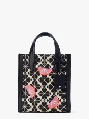 Spade Flower Jacquard Grapefruits Manhattan Mini Tote