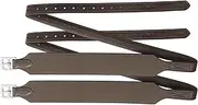 ExionPro Wide Stability Stirrup Leathers - Dressage Stirrup and Jumping Stirrup Leathers (Havana Brown, 48 inch)
