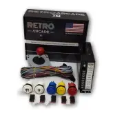 Jamma 412-IN-1 Mame Retro PI Classic Arcade Multigame Multicade Game Control Kit
