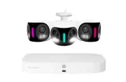 Lorex Fusion NVR with H20 Halo Series 3 IP Dual Lens Cameras - 4K 16-Channel 2TB