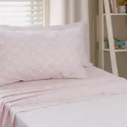 Jelly Bean Kids Suns Double Bed Sheet Set - Pink