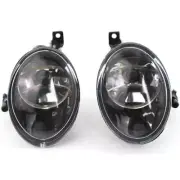 Pair Front Bumper Convex Lens Fog Lights Lamps Fits VW Golf Jetta MK6 Tiguan New