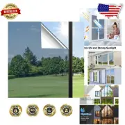 One Way Window Tint Silver Film - UV Blocking & Heat Control 35.4" x 157.4"