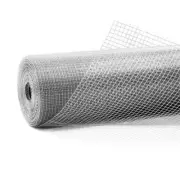 Fencer 23-Gauge Galvanized Wire Hardware Cloth 1/4" x 2' x 100' Rustproof Silver