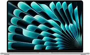Apple 2024 MacBook Air 15-inch Laptop with M3 chip: 15.3-inch Liquid Retina Display, 16GB Unified Memory, 512GB SSD, Backlit Keyboard, 1080p FaceTime HD Camera, Touch ID - Silver