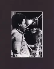 8X10" Matted Print Art Photo Classic Jazz Picture: Wayne Shorter, 1976