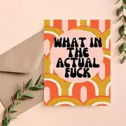 WTF Card Funny Sympathy Cards