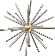 Crystal Ball Dandelion Fountain Nozzle Stainless Steel Outdoor Sprinkler Pool Landscape Spray (G1.5in)