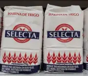 4X SELECTA HARINA DE TRIGO WHEAT FLOUR - 4 BOLSAS 1 KILO c/u - ENVIO GRATIS
