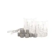 Avanti Whisky Stone & Glass Gift Set