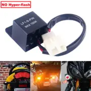 LED Flasher Relay 2 Pin Plug For Kawasaki Turn Signal Flash Controller Blink