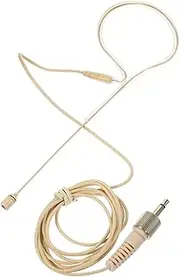 CATIEBYE Single Ear Headworn Microphone Over Ear Hanging Mic for Lectures Live Performance Lightweight Design Sound Quality for Teaching Podcasts