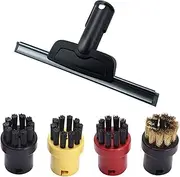 [MGAVATPNPY] SC2 SC3 SC4 SC5 CTK10 CTK20 Window Nozzle Scraper Round Brush for Steam Cleaner Mirrors Moisture Clean Slit Fit for Karcher Steam Cleaner Parts