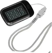 MOBUTOFU Pocket Pedometer Step Watch Pedometer Step Counter for Walking Lightweight Portable Gear for Women