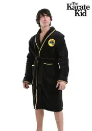 Adult Karate Kid Cobra Kai Bathrobe