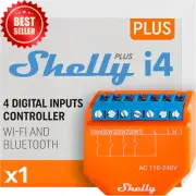 I4 Smart Home 110-240V 4 Inputs Digital Control Alexa Wifi Bluetooth Wall Switch
