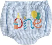 [xkwyshop] Baby Boy First Birthday Outfit One Year Old Golf Baseball Striped Bubble Shorts Diaper Cover Bloomers Clothes Summer