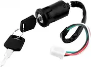 Ignition Key Switches for Suzuki Universal Motorcycle Ignition Switch Key ATV Ignition Barrel Key Switch