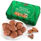 Decadent Milk Chocolate Caramel Pecan Clusters in Elegant Gift Tin