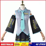 Kids Adults Anime Hatsune Miku Vocaloid Hatsune Miku Cosplay Costume Wig Uniform