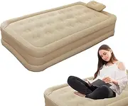 Automatic Inflatable Bed Twin | Inflating Air Mattress,Foldable Automatic Inflation Pad Deflated for Easy Storage