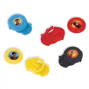 Incredibles 2 Disney Pixar Movie Kids Birthday Party Favor Toy Disc Shooters