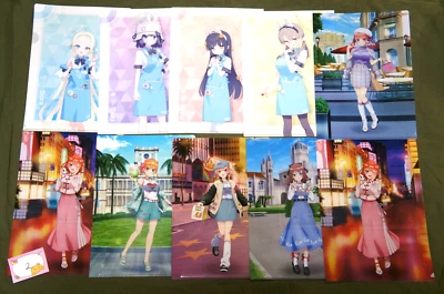 Quintessential Quintuplets2 & Blue Archive 10 LAWSON A4 Anime Files NOT FOR SALE