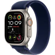 Apple Watch Ultra 2 49mm Natural Titanium Case GPS + Cellular Loop (M/L) (Blue Trail)
