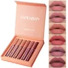 6PCS/set Gift Box Matte Waterproof Long Lasting Lip Gloss Makeup