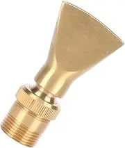 TOBBOMEY Fountain Sprayer Fan Shaped Garden Water Sprinkler Head for Pools Fountains and Decoration Durable Material for Use