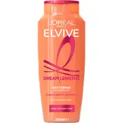 L'Oreal Paris Elvive Dream Lengths Restoring Shampoo 340mL