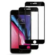 [2-Pack]9D Tempered Glass for iPhone 7 & 8 Full Screen Protector Glass Apple Premium Protection Film-for iPhone 7/8