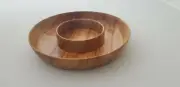 Hand Crafted Rich Timber Bowl Jewellery, fruit,decoration, dip, chips, potpourri