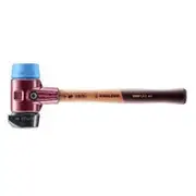 HALDER 80mm 2.6kg Rubber Mallet Rubber/TPE Tips Wood Handle 3012.28