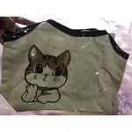 泰國可愛貓咪手繪包包-全新