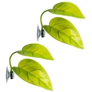 BettaFish Leaf Pad Suction Cup Leaf Hammock Resting Bed Spawning Leaf Accessory