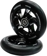 FREEDARE 110mm Pro Scooter Wheels pair 2pcs Stunt Scooter Replacement Wheels with ABEC Bearings
