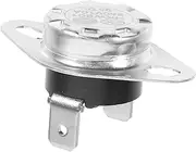 Beatifufu Limit Switch for Furnace Replacement High Temperature Safety Switch Compact Design for Easy Installation Essential Overheating Protection for Camper Furnaces Durable Silver Finish