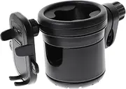 CATIEBYE Stroller Cup Holder and Bottle Holder Walker Wheelchair Accessory for Drinks Travel Mugs and Milk Bottles Secure Spill Design