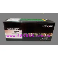 在飛比找蝦皮購物優惠-LEXMARK E360H11P 利盟 原廠黑色高容量碳粉匣