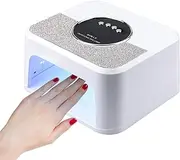 268W Super Power Nail Lamp, Professional Fast Drying, LED UV Dual Light Source, 45 Lamp Beads
